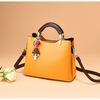 Tas wanita handbag modis elegan-yellow